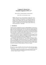 Conjunctive Queries for a Tractable Fragment of OWL 1.1