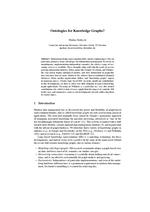 Ontologies for Knowledge Graphs?